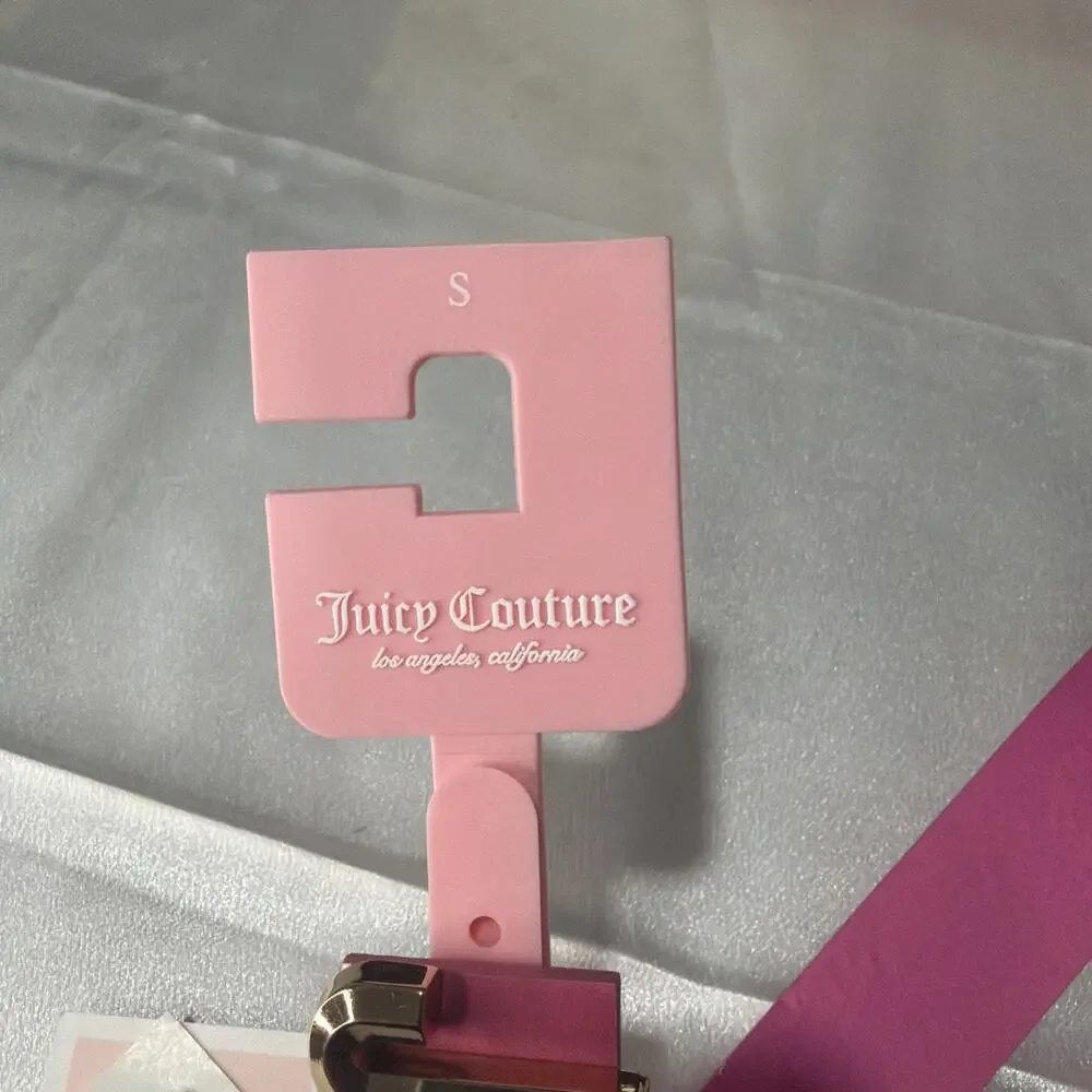 Juicy Couture Gold Pink Belt Size S